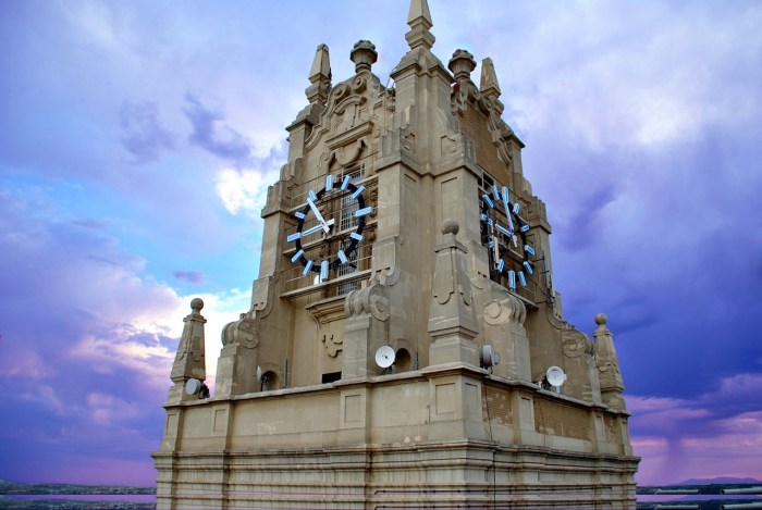 Tower of Telefónica Gran Via building